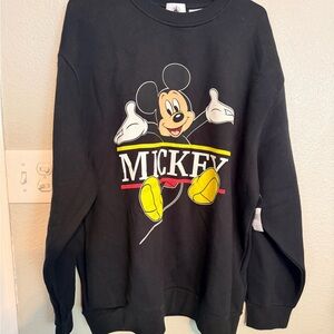 Mickey Mouse Black Sweater